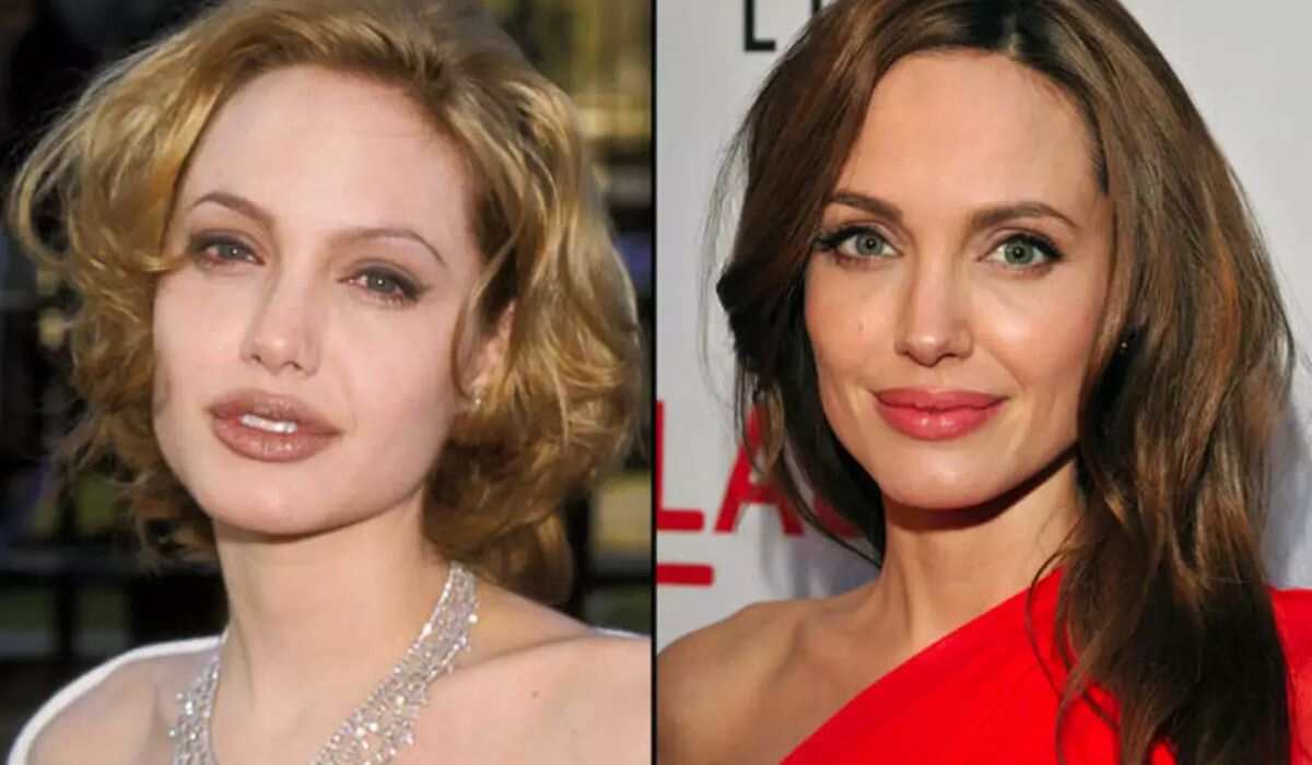 Angelina Jolie Natural Hair Color