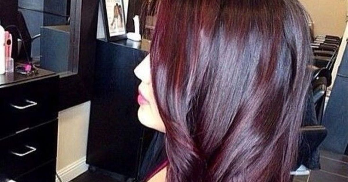 Color Burgundy Hair