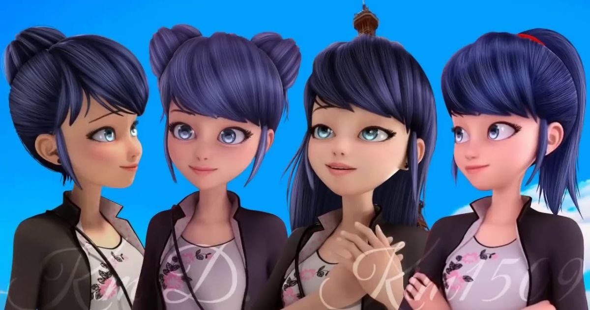 Design Choices for Marinette's Distinctive Hair