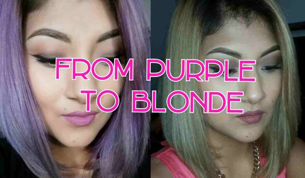 Remove Purple Hair Dye Naturally