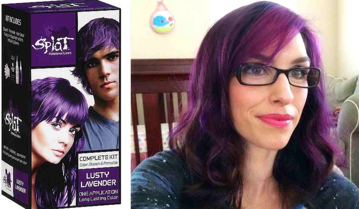 Splat Hair Dye Purple