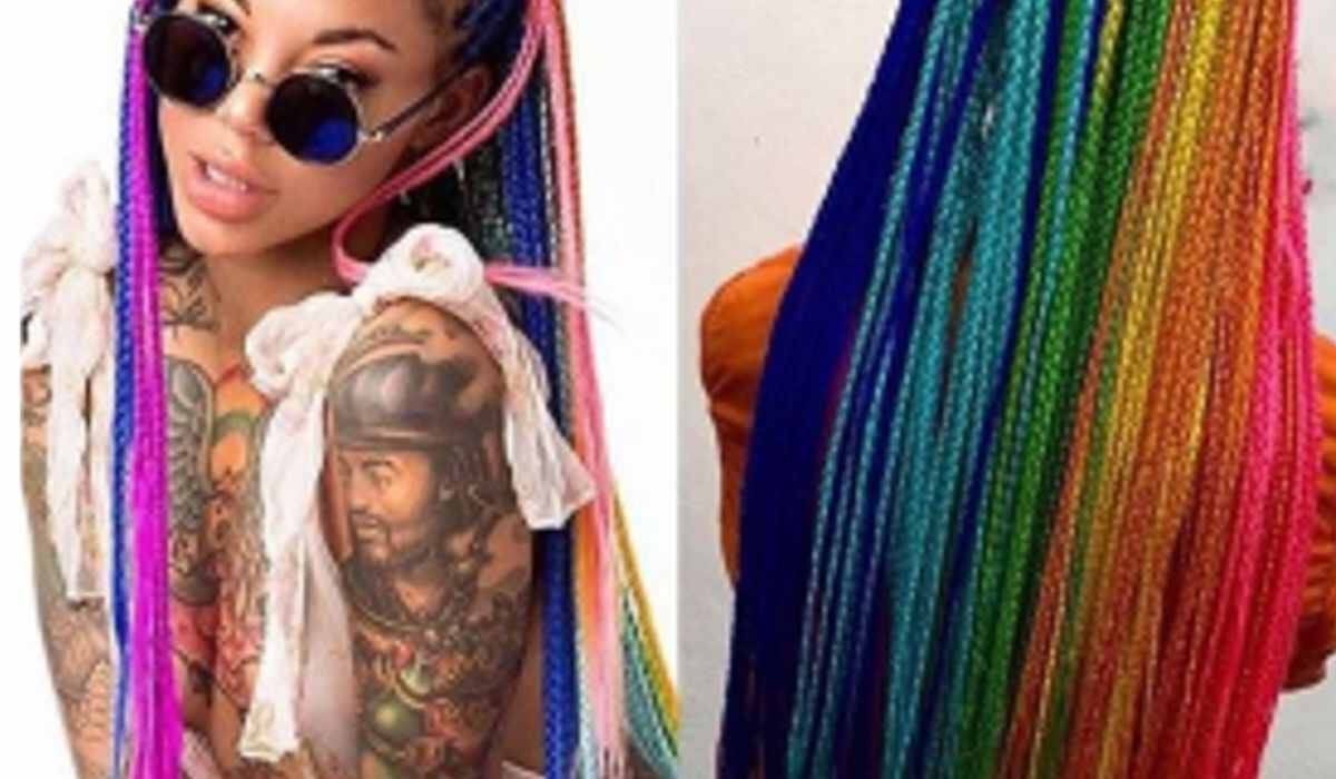 613 Hair Color Braids