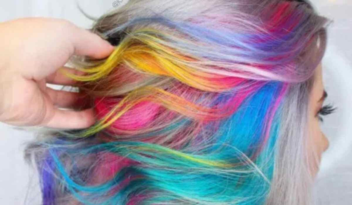 Dye Synthetic Hair With Food Coloring