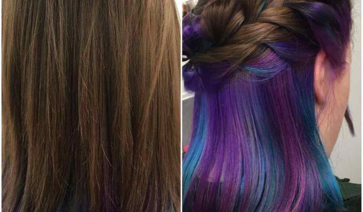 How To Hide Colored Hair For Work?