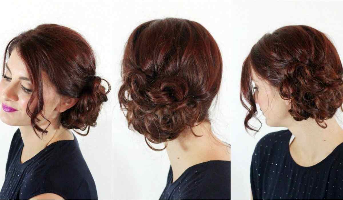 Easy Low Bun Hairstyles For Short Hair