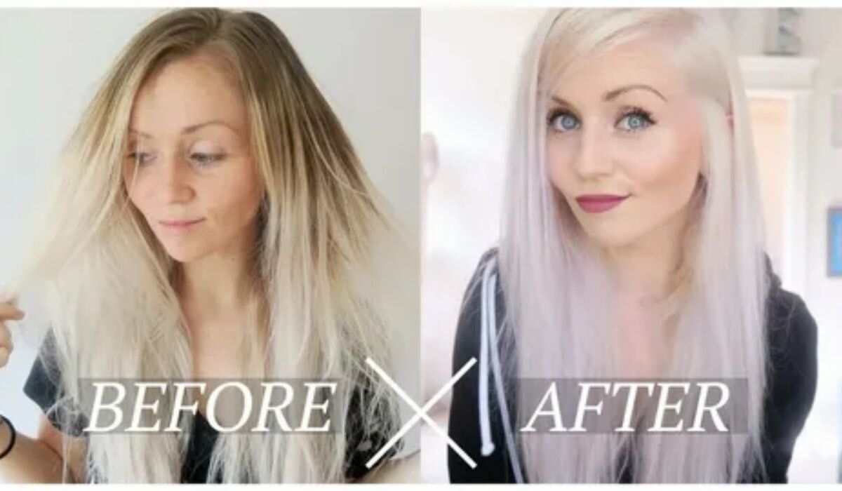 Hair Toner Before And After