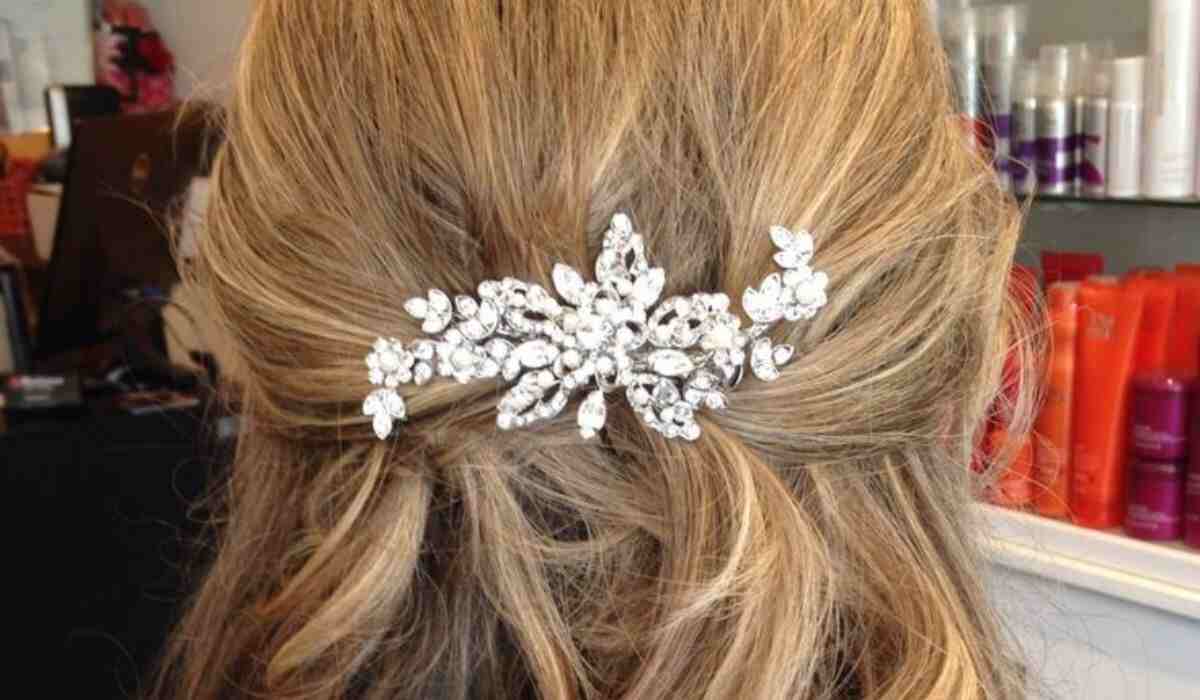 Half Up Half Down Bridesmaid Hair