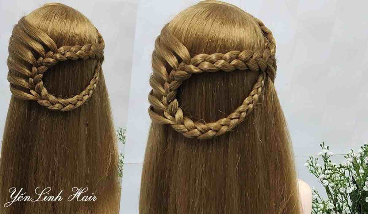 Two Braids Hairstyles With Hair Down