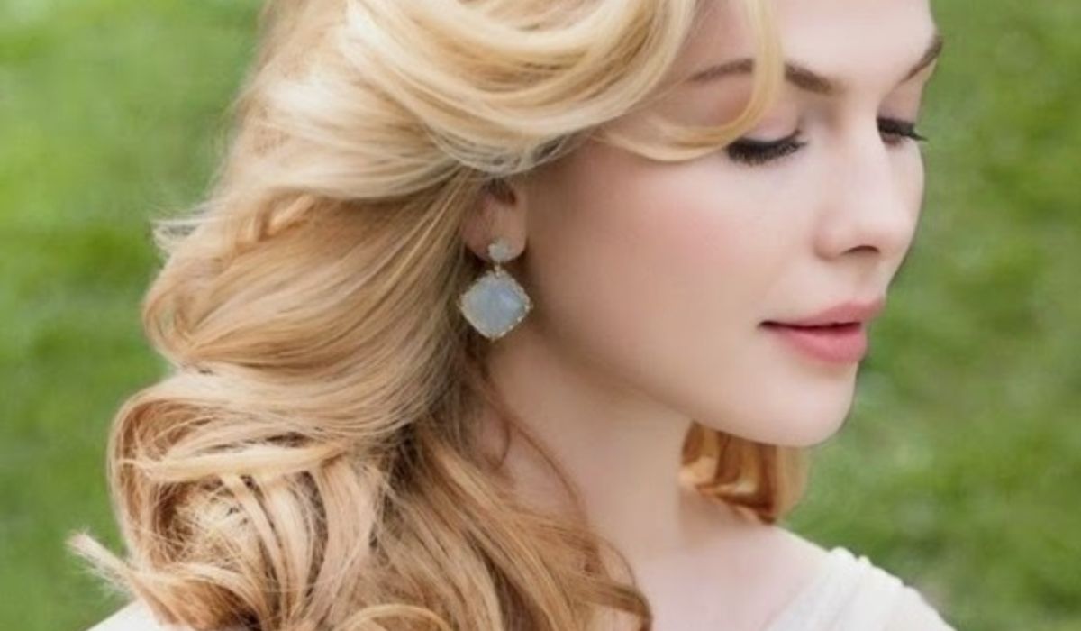 Wavy Hairstyle For Wedding